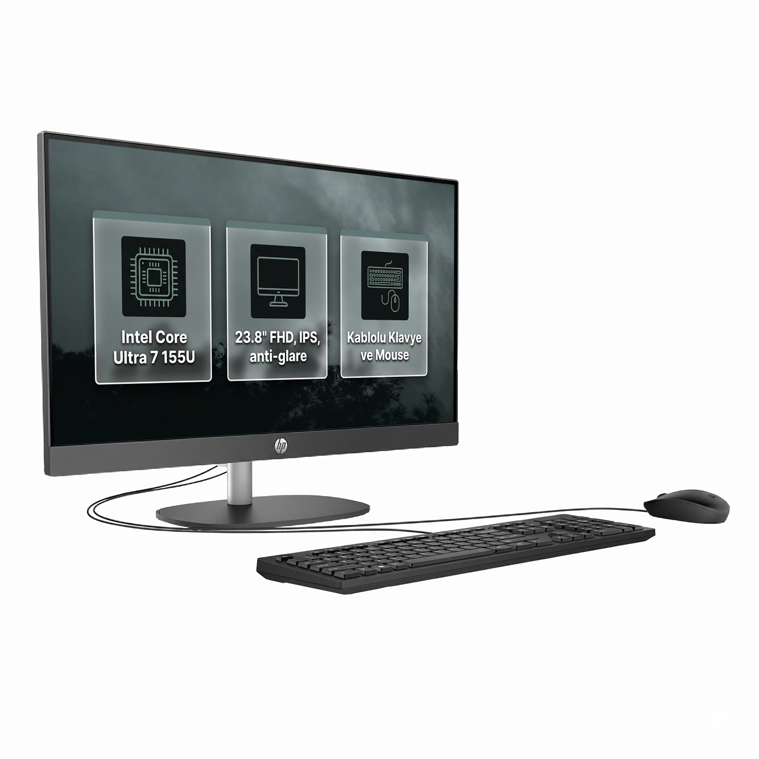 HP ProOne 240 G10 Connectivity Ports View