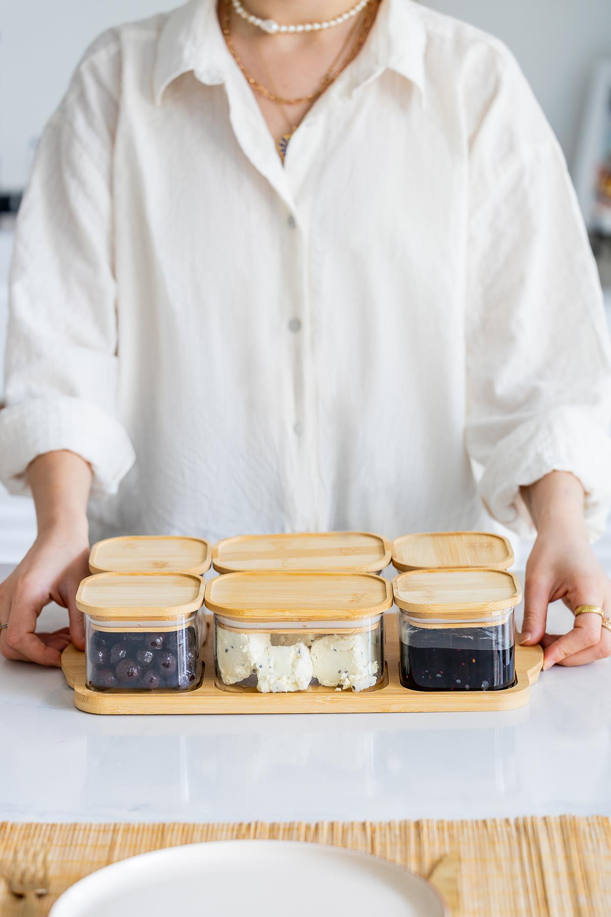 Cam Kahvaltılık Seti 13 Parça