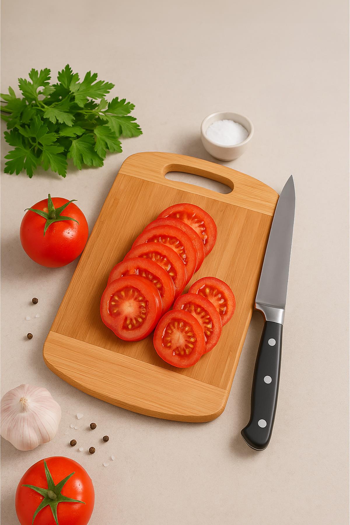 Bambu Kesme Tahtası Küçük Boy 22×32 cm