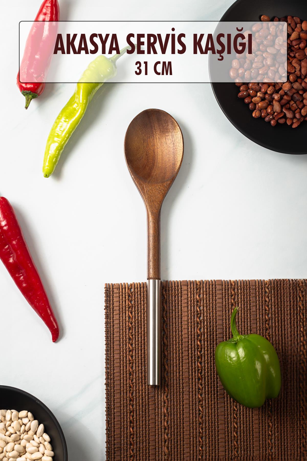 Akasya Servis Kaşığı & Sunum Kaşığı