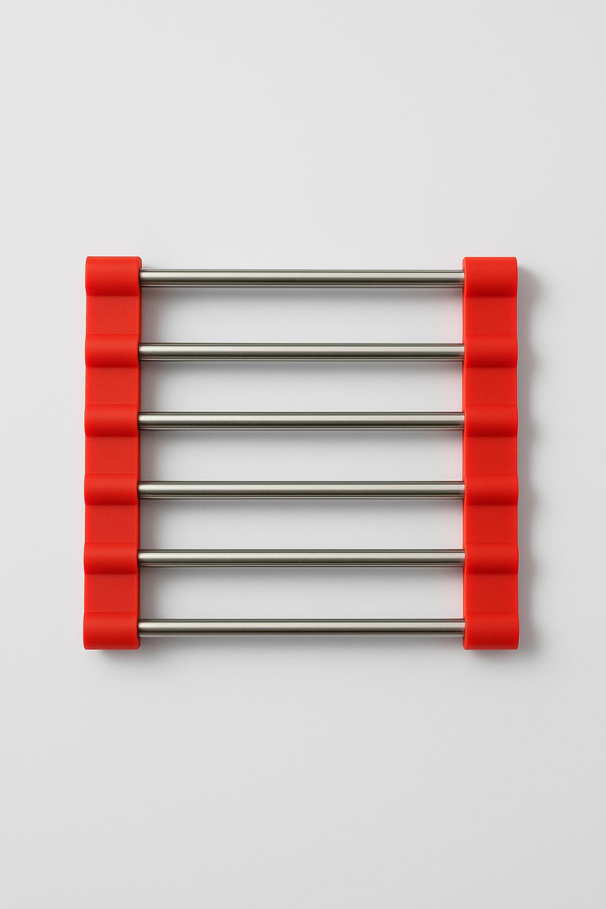 Paslanmaz Çelik Silikon Kenarlı Nihale 21 cm