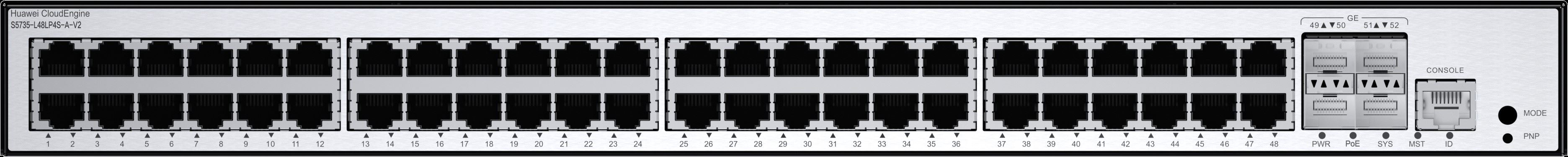 HUAWEI 10/100/1000Base-T 48 port 4 x GE SFP portlu switch