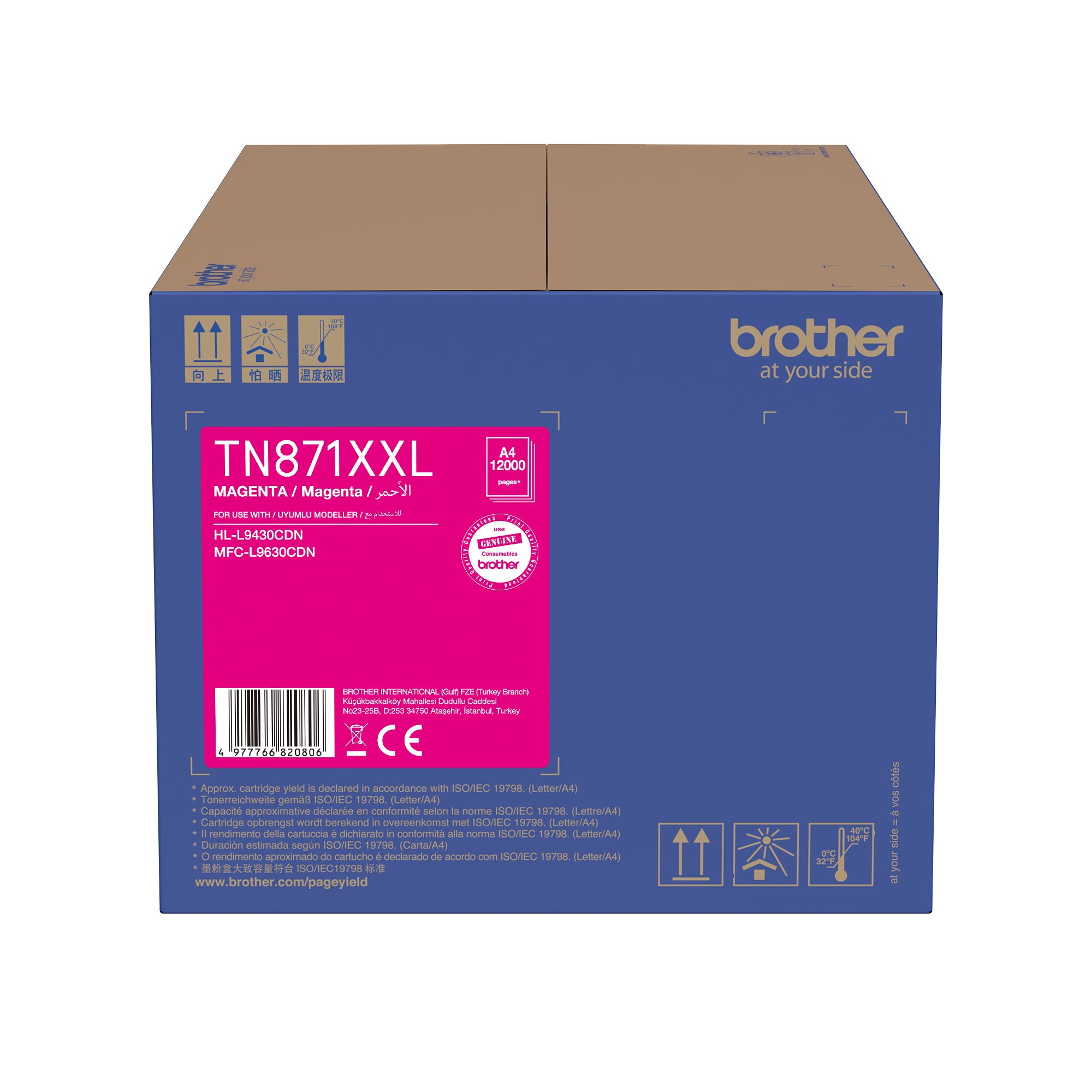 BROTHER 12.000 Sayfa KIRMIZI TONER