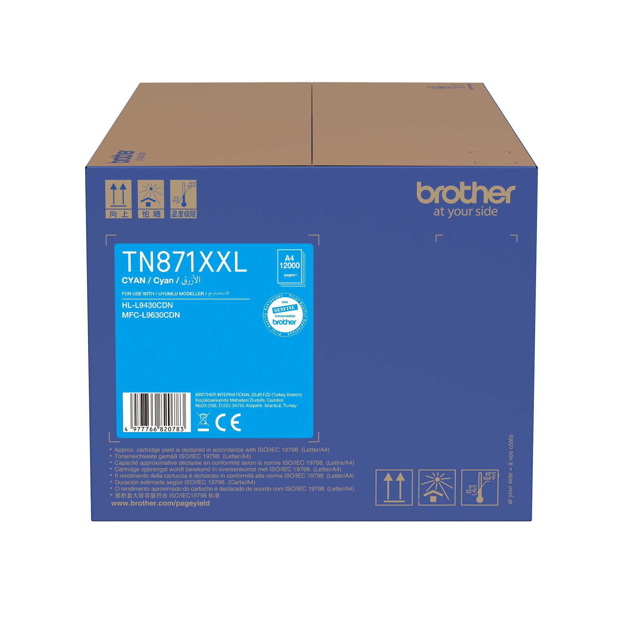BROTHER 12.000 Sayfa Mavi Toner