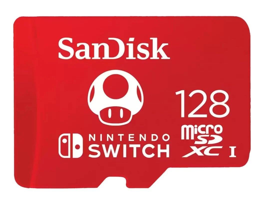 SANDISK 128GB Nintendo MicroSDXC UHS-I card 100MB/s 90MB/s