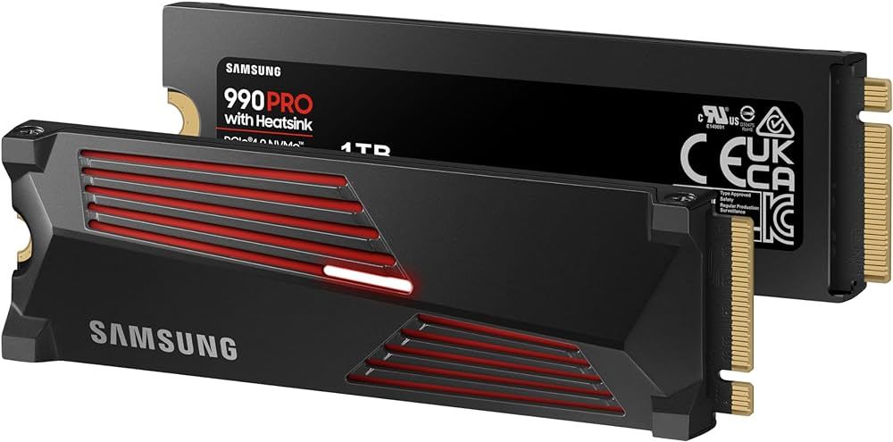 SAMSUNG 1TB 990 PRO M.2 NVME SSD 7450/6900