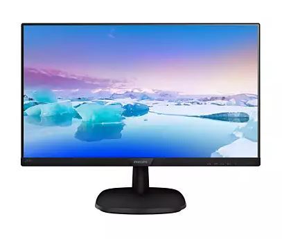 PHILIPS 23.8" 1920x1080 4ms 60Hz VGA DP HDMI Siyah IPS LED Monitör