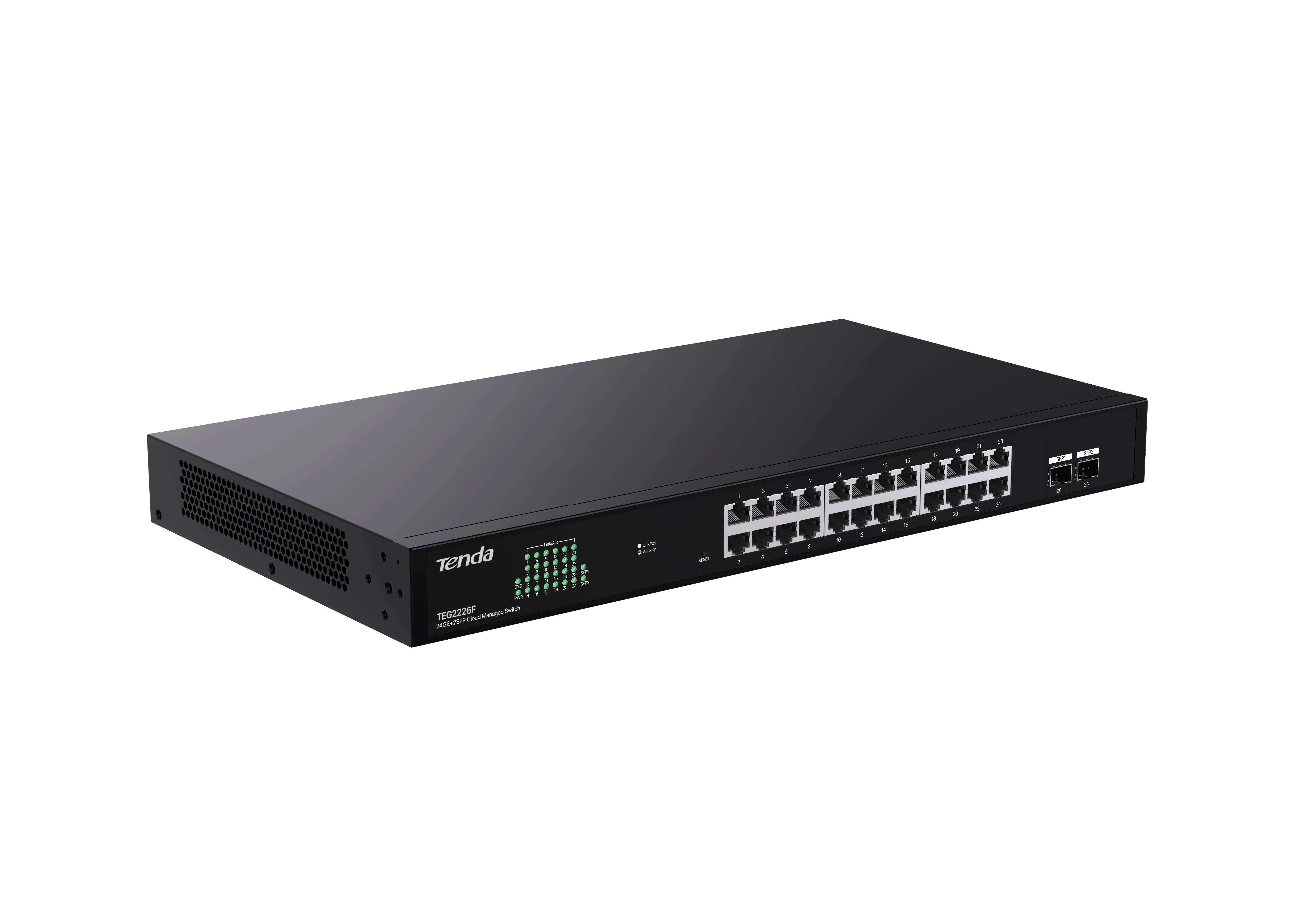 TENDA 24GE+2SFP Cloud Managed Switch