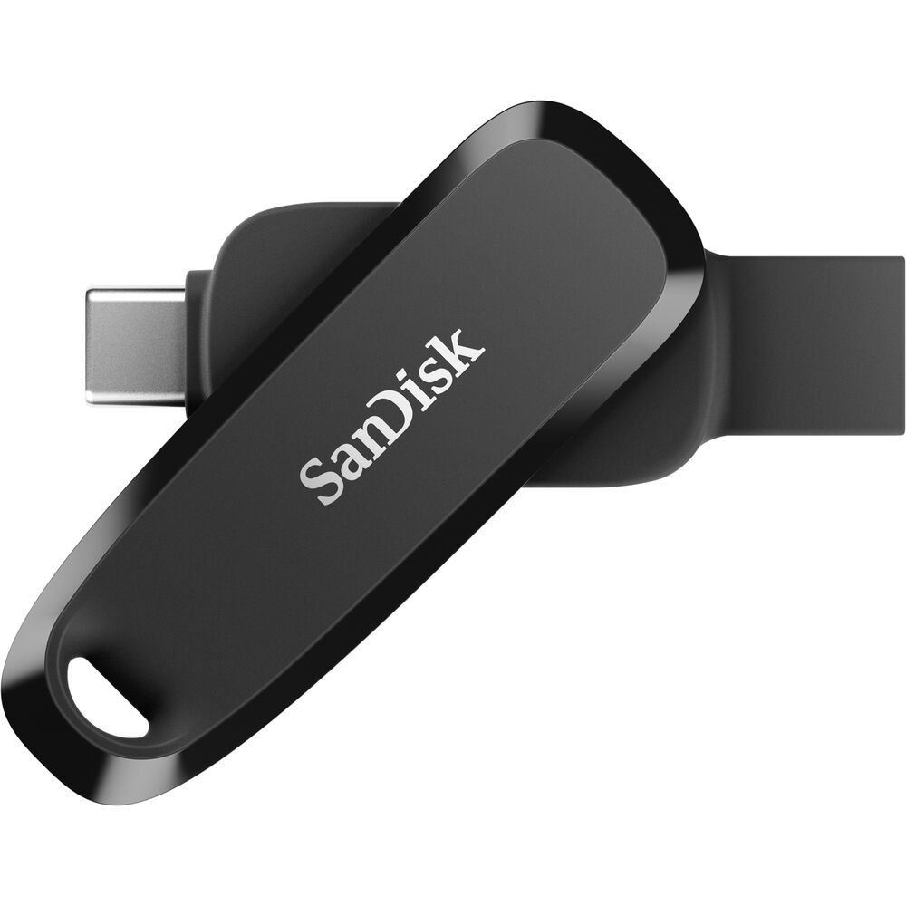 SANDISK 256GB Phone Drive USB Type-C/USB Type-A 100MB/s Black Color