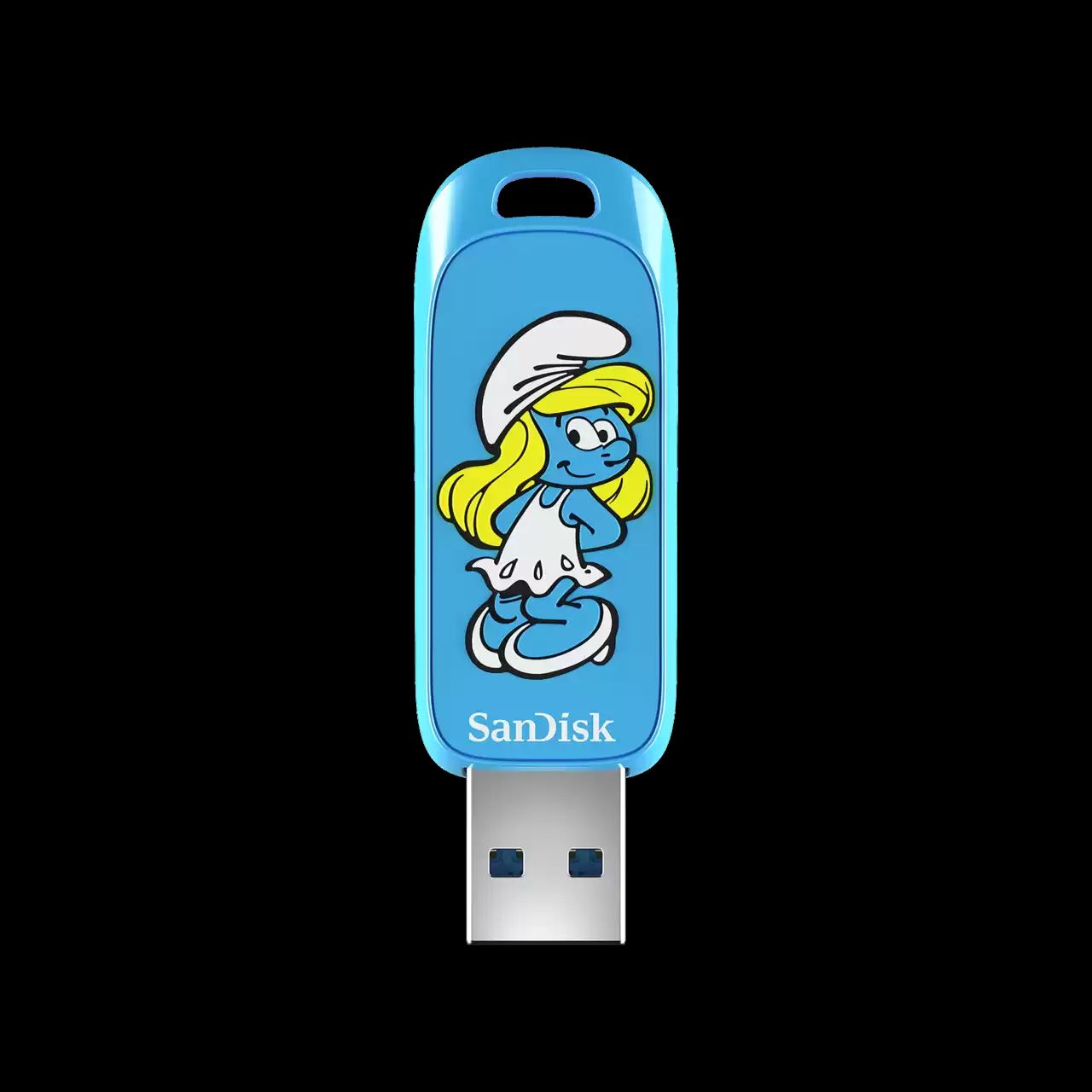 SANDISK 256GB Smurf USB Flash Bellek 130MB/s