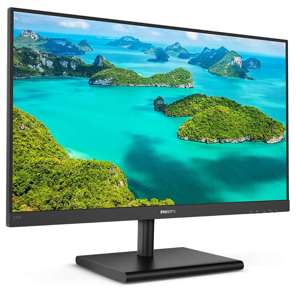 PHILIPS 27" 2560X1440 4MS 75HZ VGA HDMI SİYAH VA LCD MONİTÖR