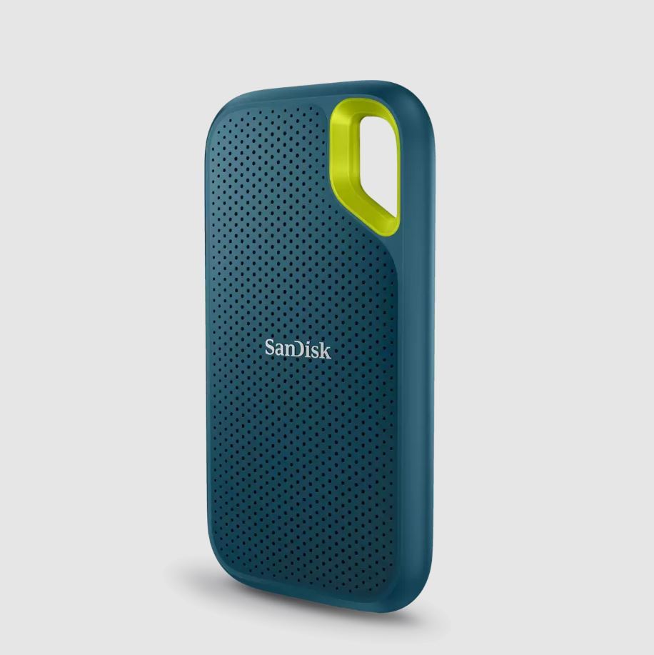 SANDISK 2TB Extreme Portable SSD 1050MB/s 1000MB/s Monterey color