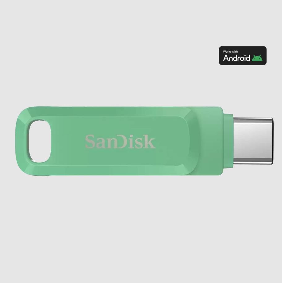 SANDISK 512GB Ultra Dual Drive Go USB Type- C Absinthe Green Flash Bellek