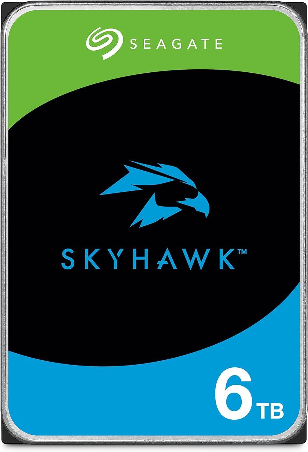 SEAGATE 6 TB 3.5 SKYHAWK SATA3 5400RPM 256MB 7/24 GUVENLIK