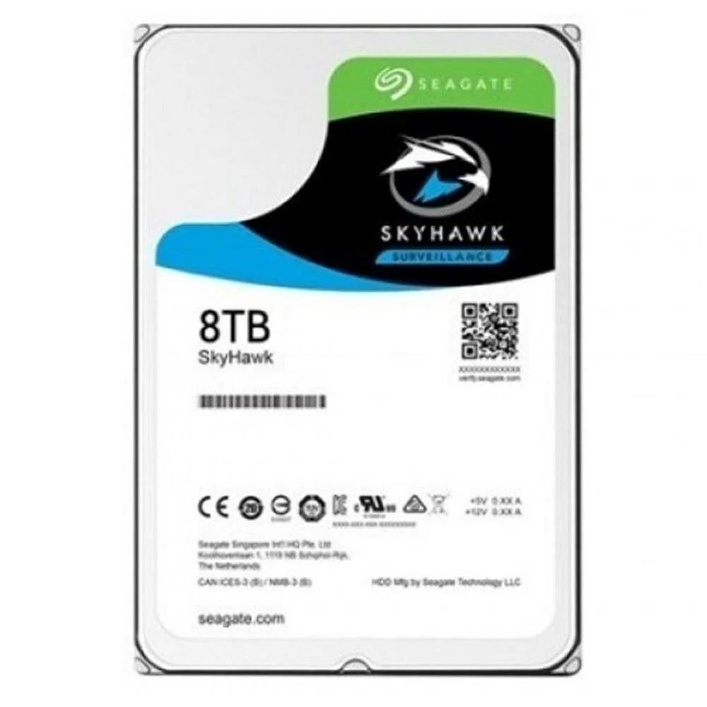 SEAGATE 8TB 3.5" 5400RPM 256MB Sata3 Kamera Destekli Güvenlik HardDisk