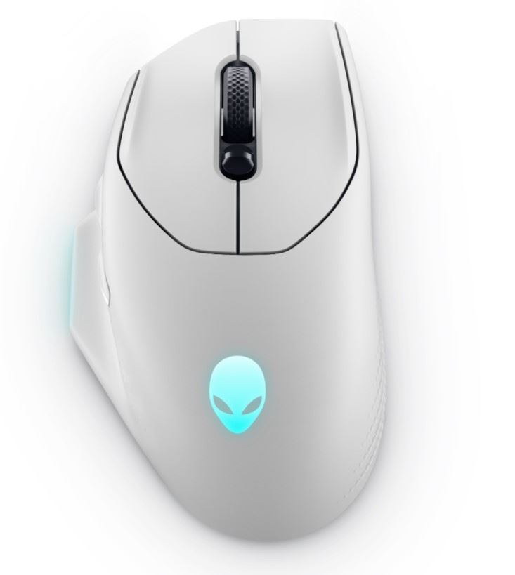 DELL Alienware Wireless Gaming Mouse AW620M Lunar Light