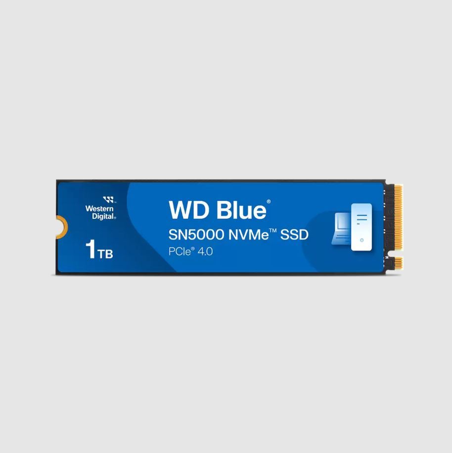 WD 1TB BLUE SN5000 PCI-4.0 5000-4000MB/s M2 SSD