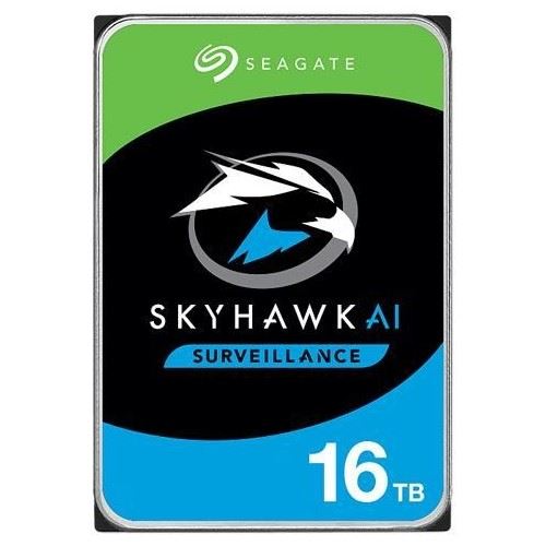 SEAGATE DSK 3.5" 16TB 7200RPM SATA 256MB SKYHAWK Güvenlik Diski