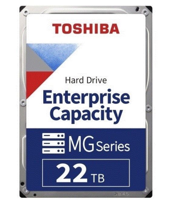 TOSHIBA DSK 3.5" 22TB 7200 SATA3 512MB 7/24 Güvenlik-ENT MG 512e RV BULK