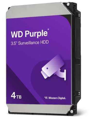 WD DSK 3.5 4TB 5400RPM SATA3 256MB PURPLE