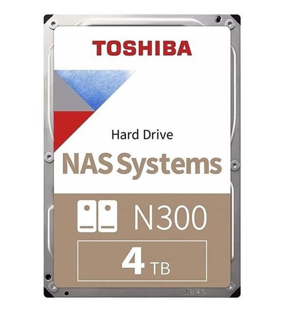 TOSHIBA DSK 3.5'' 4TB 7200 SATA3 256MB N300 NAS