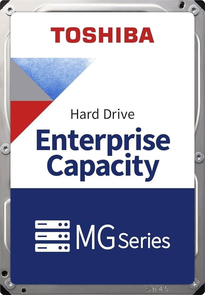 TOSHIBA DSK 3.5" 6TB 7200 SATA3 512MB 7/24 Güvenlik-ENT MG 512e RV BULK