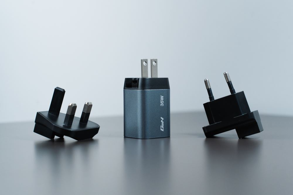 VERBATIM GNC-35 GaN Charger 35W with 1 x USB-C® PD 35W / 1 x USB-A QC 3.0