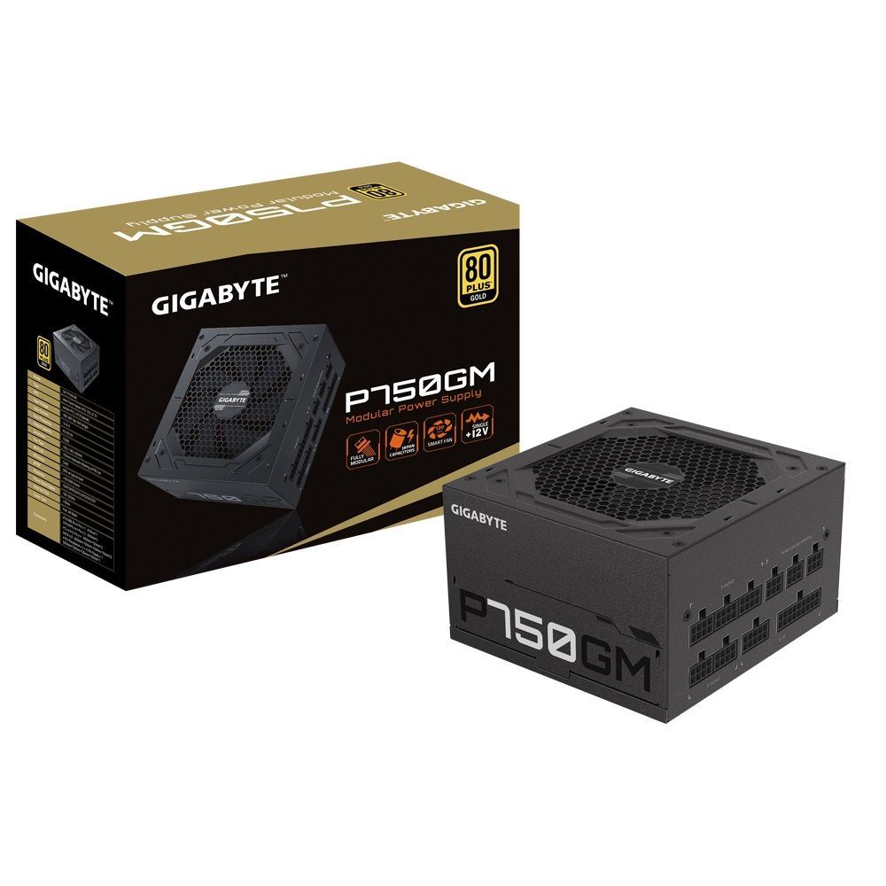 GIGABYTE GP-P750GM 750W ATX 80+ Gold Güç Kaynağı