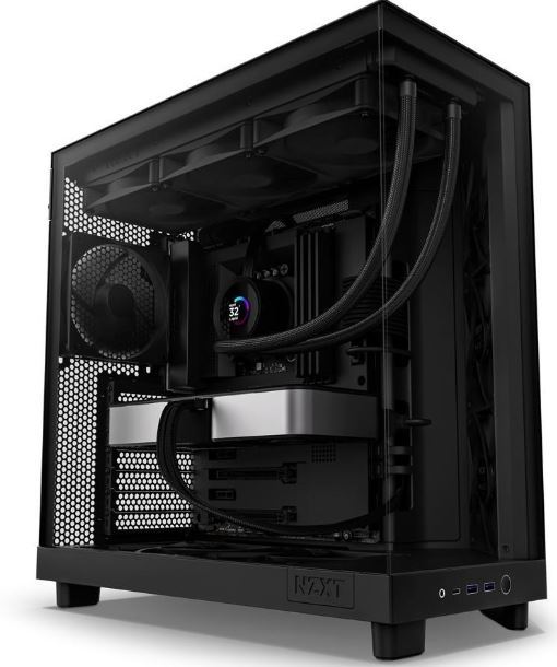 NZXT H6 Flow Siyah ATX Mid Tower Kasa