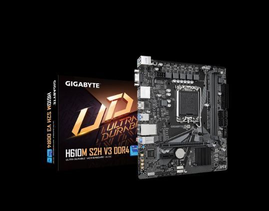 GIGABYTE Intel® H610 Motherboard with 6+1+1 Hybrid Phases Digital VRM Design PCIe