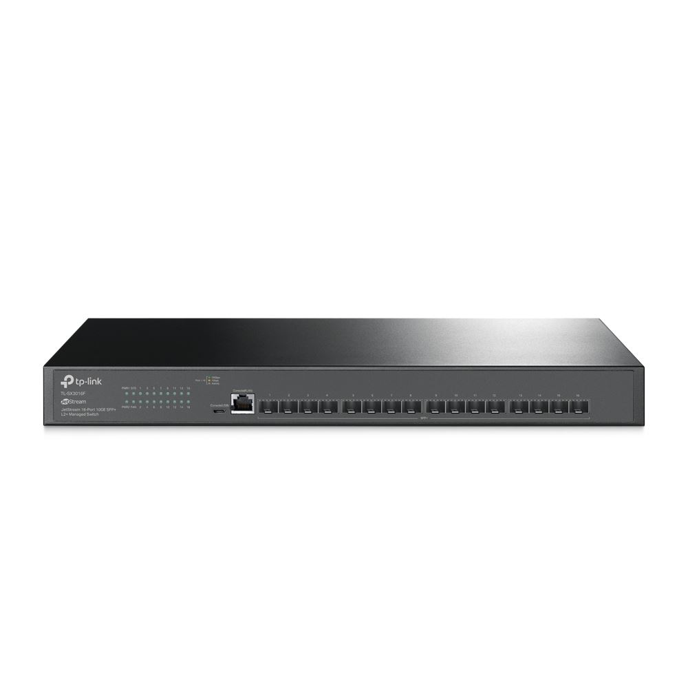 OMADA JetStream 16-Port 10GE SFP+ L2+ Managed Switch