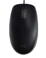LOGITECH KABLOLU MOUSE B110 SILENT BLACK