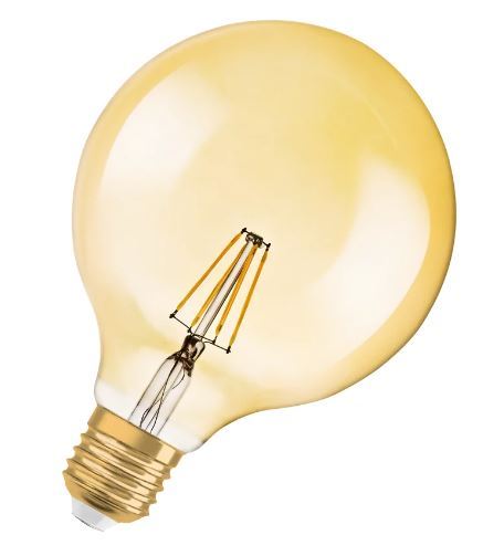 OSRAM LED Globe Flament 4W Gold