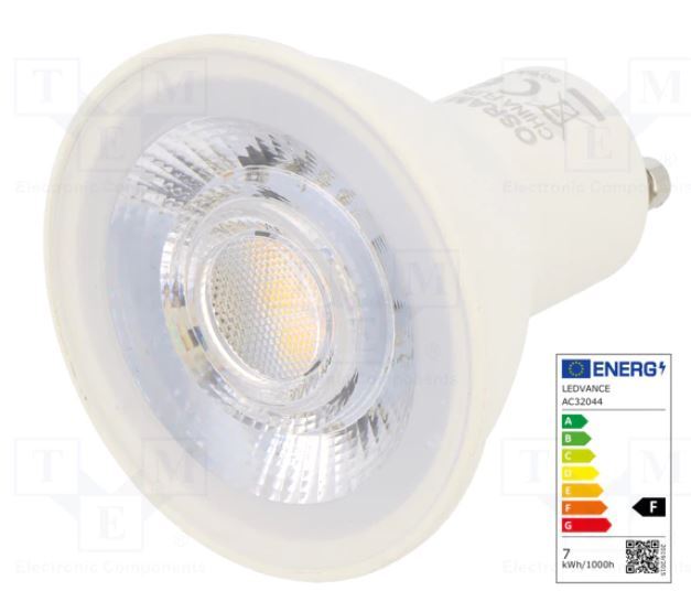 OSRAM LED Gu10 Spot Lamba 6.9W Sarı Işık