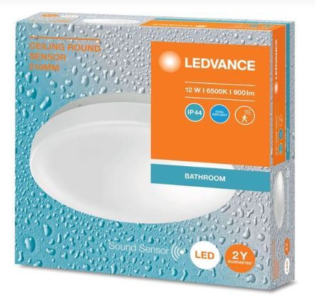 LEDVANCE LED Plafonyer 12W IP44 Sarı Işık Sensörlü