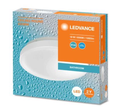 LEDVANCE LED Plafonyer 18W IP44 Sarı Işık Sensörlü