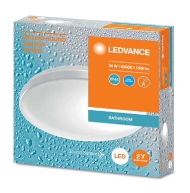 LEDVANCE LED PLAFONYER 24W IP44 SARI IŞIK SENSÖRLÜ