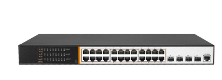 FOREDGE Managed Gigabit 24 4 Port Switch