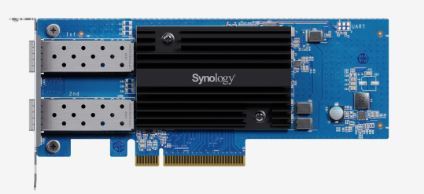 SYNOLOGY NAS çift bağlantı noktalı 10 GbE SFP+ek.