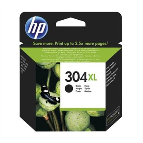 HP No 304Xl Yüksek Kapasiteli Siyah Kartuş
