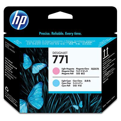 HP No 771 Açık Kırmızı,Açık Mavi Baskı Kafası