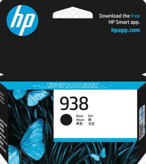 HP NO 938 Siyah Orijinal Mürekkep Toneri