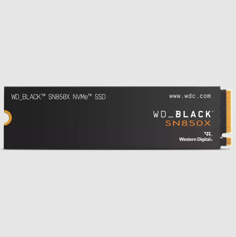 WD 4TB BLACK SN850X PCI-4.0 7250-6900MB/S M2 SSD