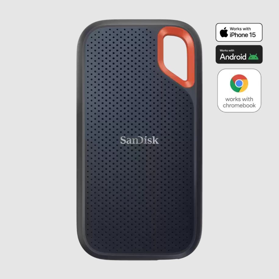 SANDISK 8TB EXTREME V2 USB 3.2 1050-1000MB/s Portable SSD