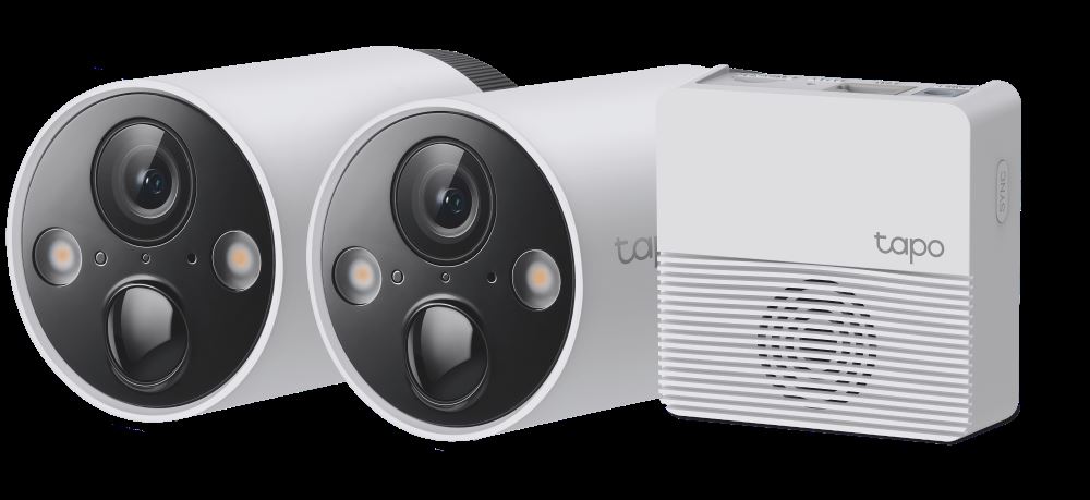 TP-LINK Tapo Smart Wire-Free Security Camera System,2 Camera System