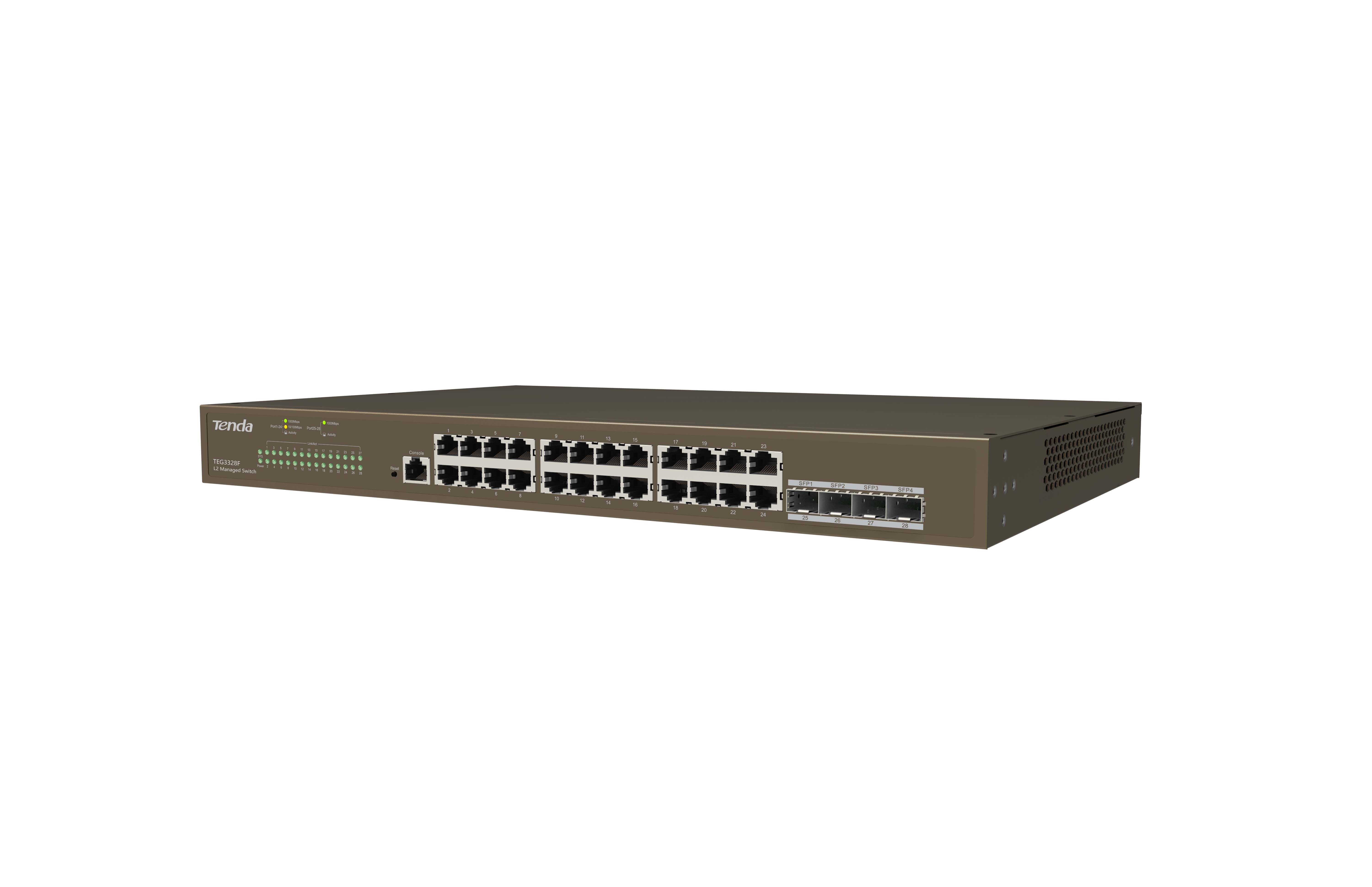 TENDA TEG3328F 28 Port Gigabit L2 Switch