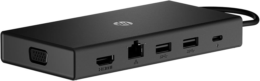 HP Travel USB C Multi Port Hub