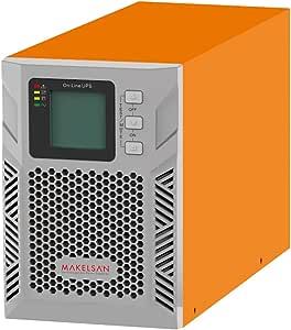 MAKELSAN UPS Online 1KVA 1F/1F 4-8 dk. 2x12V/7AH Akü Powerpack SE