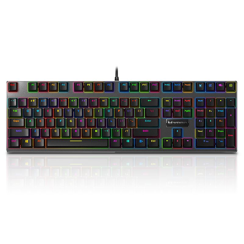RAPOO V700RGB Backlit Mechanical Gaming Keyboard US Black