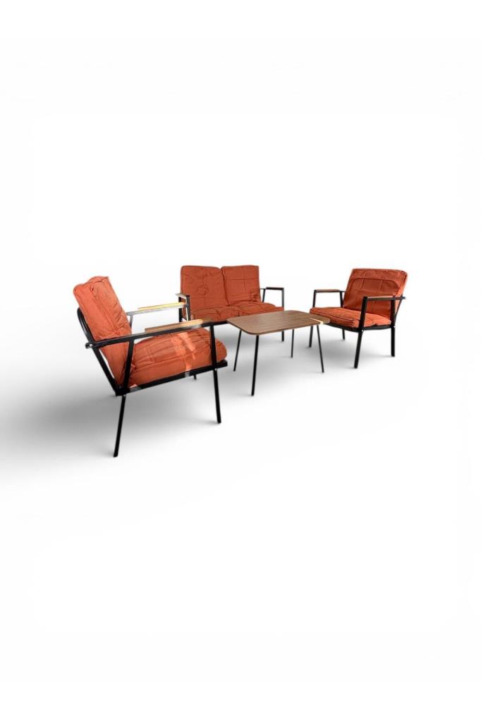 Hausev 2'li Çay Seti Turuncu